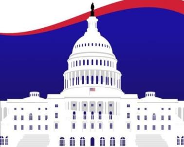 Ilustracion de la casa blanca