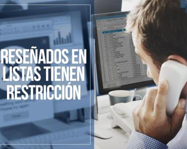 Cámaras de comercio pueden negar datos a reseñados en listas. Imagen Rawpixel