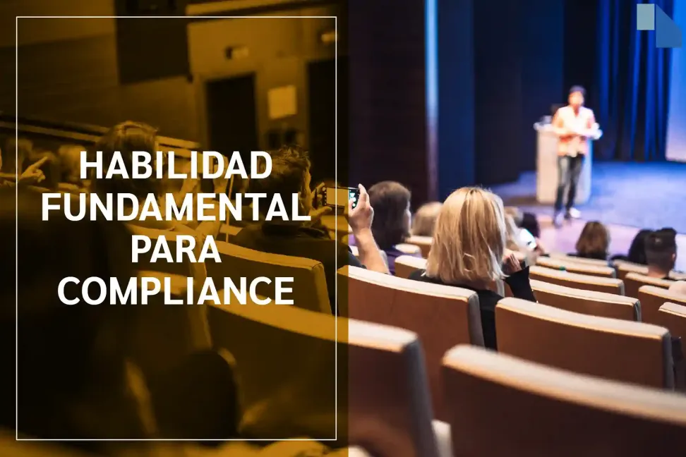 Habilidad de oratoria del oficial de cumplimiento.Imagen Freepik