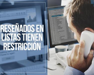 Cámaras de comercio pueden negar datos a reseñados en listas. Imagen Rawpixel
