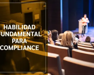 Habilidad de oratoria del oficial de cumplimiento.Imagen Freepik